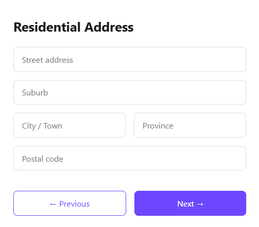 Third steo of signing up to webgrow studio referral system